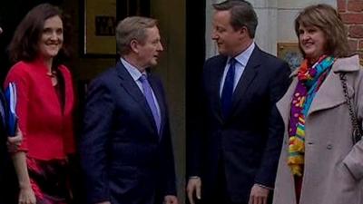 Enda Kenny David Cameron