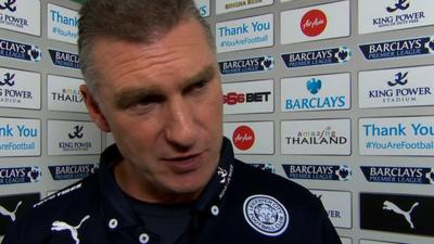 Leicester boss Nigel Pearson