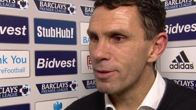 Sunderland boss Gus Poyet