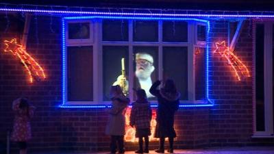 Father Christmas in Derby