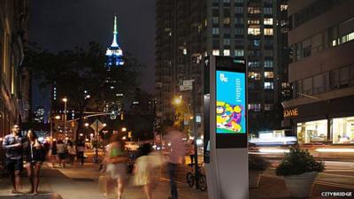 What the new LinkNYC kiosks will look like