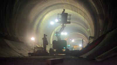 Crossrail tunnel