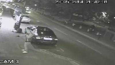Street shoot-out footage released