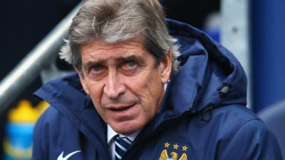 Manchester City manager Manuel Pellegrini