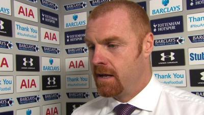 Burnley manager Sean Dyche