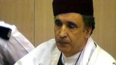 File photograph of Abdelbaset al-Megrahi