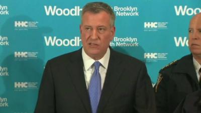 Mayor Bill de Blasio