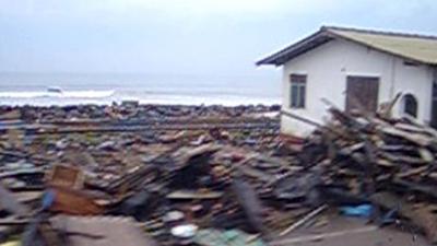 Tsunami aftermath