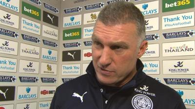 Nigel Pearson says Leicester are 'falling short'