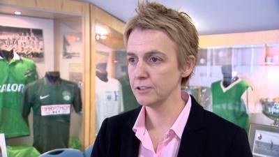 Hibs chief executive Leeann Dempster