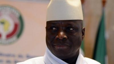 Yahya Jammeh in March 2014
