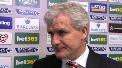 Stoke 1-1 Man Utd: Mark Hughes says side can give anyone a game