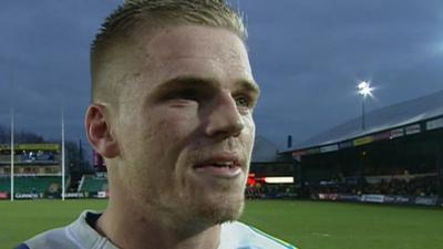 Cardiff Blues fly-half Gareth Anscombe