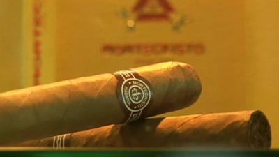 Two Montecristo cigars