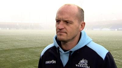 Interview - Glasgow Warriors coach Gregor Townsend