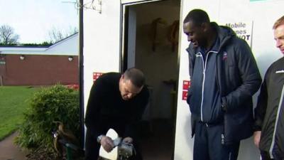 Paddy McGuinness and Emile Heskey