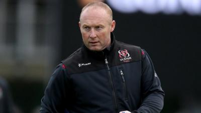 Ulster coach Neil Doak before Saturday's match at the RDS