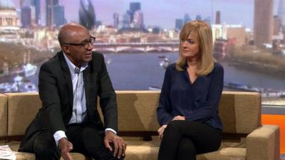 Trevor Philips and Jane Moor