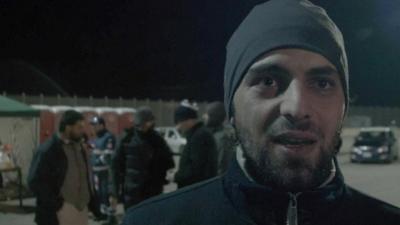 Syrian migrant Mohammed in Italy