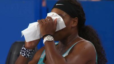 Williams unusual Hopman Cup 'shot'