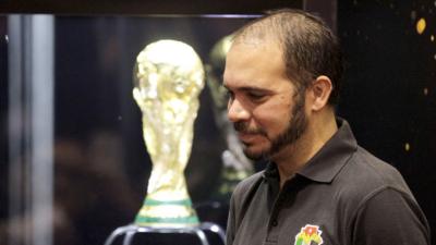 Fifa vice-president Prince Ali Bin Al-Hussein of Jordan