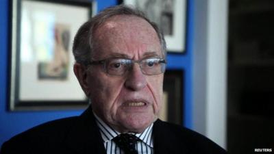 US lawyer Alan Dershowitz