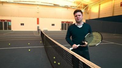 The BBC's Dave Lee looks at technology in tennis