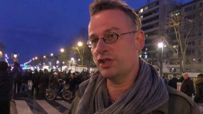 France attacks: Local residents' reaction