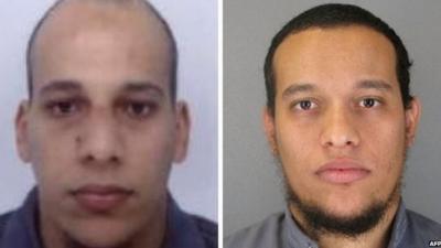 Kouachi brothers' headshots