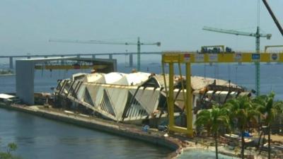 Rio harbour construction project