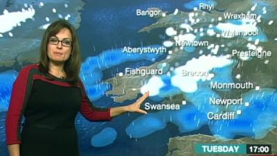 Weather forecast for Wales