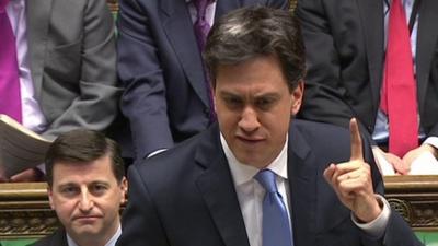 Ed Miliband at PMQs