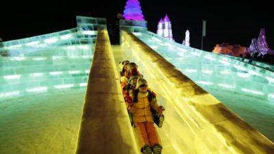 Harbin Ice Slide