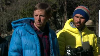 Tommy Caldwell and Kevin Jorgeson