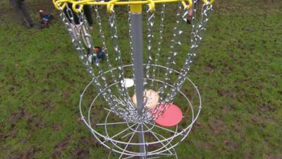 Disc Golf apparatus