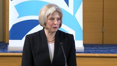 Home Secretary Theresa May