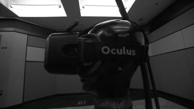 Oculus virtual reality headset