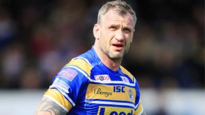 Leeds Rhinos prop Jamie Peacock