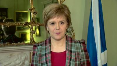 Scotland's First Minister, Nicola Sturgeon