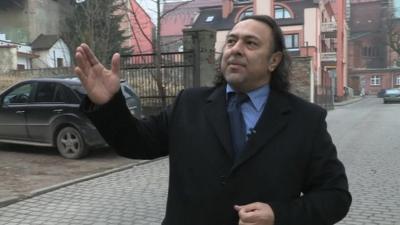 Roman Kwiatkowski is the leader of Poland's Romani community
