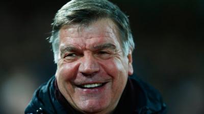 West Ham United manager Sam Allardyce