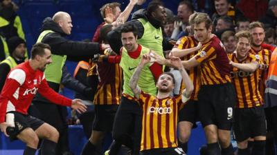 FA Cup: Chelsea 2-4 Bradford highlights