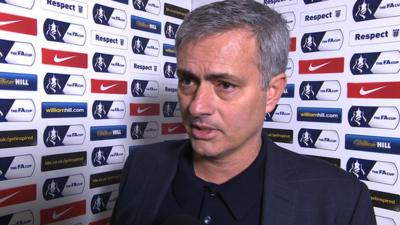 Chelsea boss Jose Mourinho