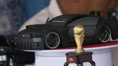 Miniature sports car and World Cup