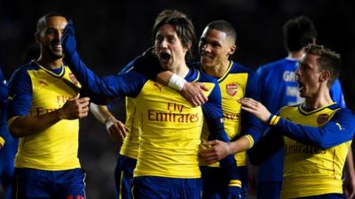 FA Cup: Brighton and Hove Albion 2-3 Arsenal highlights