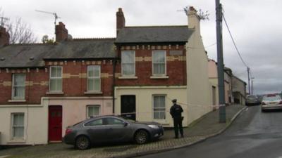 The body of Rimantis Tamosiunas was discovered in an end-of-terrace house in Catherine Street, Newry