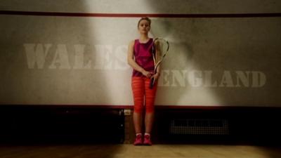 Squash player Emily Whitlock