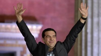 Syriza leader Alexis Tsipras