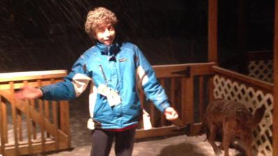 Iwan show us what the weather is like in Boston