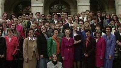 Labour's women MPs in 1997
